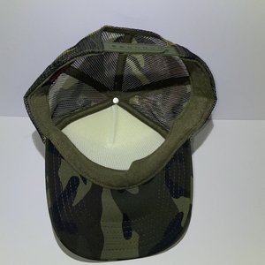 Otto Steel Stampede Motocross Woodland Camo Trucker Hat