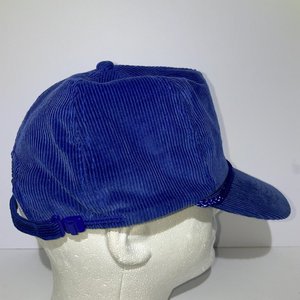 Otto Microflect Microwave Reflector Vintage Corduroy Blue Baseball Cap