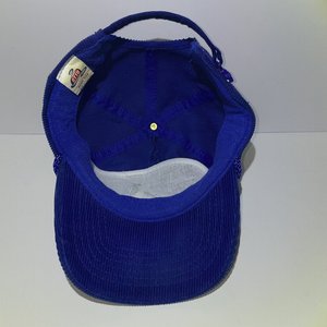 Otto Microflect Microwave Reflector Vintage Corduroy Blue Baseball Cap
