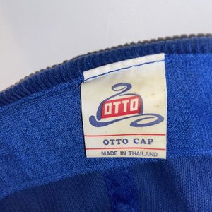 Otto Microflect Microwave Reflector Vintage Corduroy Blue Baseball Cap