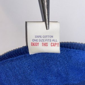 Otto Microflect Microwave Reflector Vintage Corduroy Blue Baseball Cap