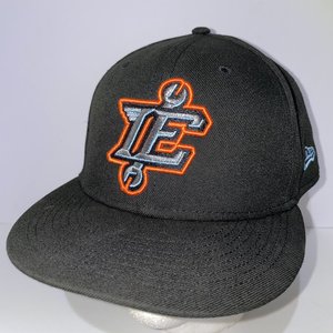 New Era 59Fifty Inland Empire 66ers Black On-Field Baseball Cap Size 8