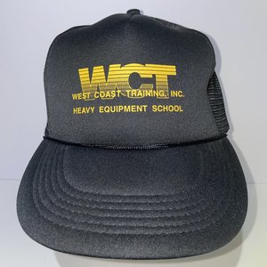 West Coast Training Heavy Equipment School Vintage Hat