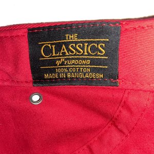 Yupoong The Classics 'Ski Naked' Red 5 Panel Hat