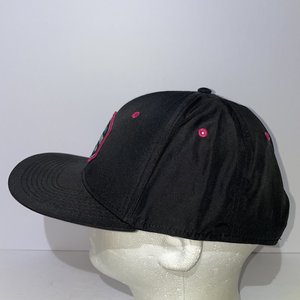 Siesta Key Surf Co. Black & Pink Baseball Cap