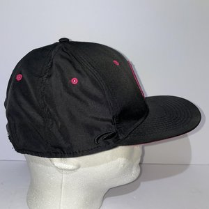 Siesta Key Surf Co. Black & Pink Baseball Cap