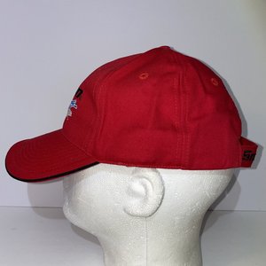 Snap-on Racing Vintage Checkered Flag Red Baseball Cap