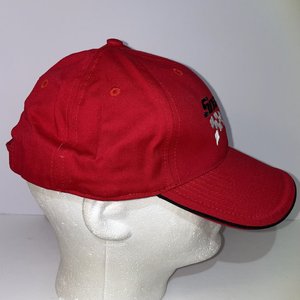 Snap-on Racing Vintage Checkered Flag Red Baseball Cap