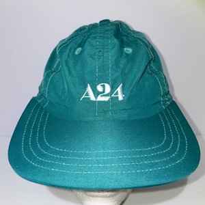 A24 Films Official Cyan Baseball Cap