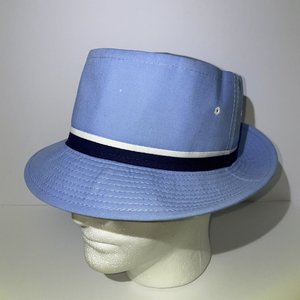 Dorfman Pacific Vintage Sky Blue Bucket Hat Size M