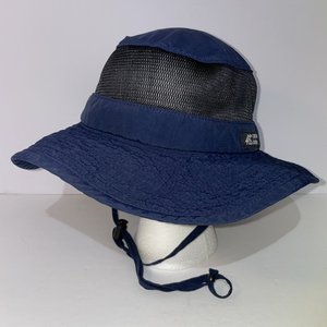 Dorfman Outdoor Design Vintage Blue Chinstrap Breathable Boonie Hat Size M