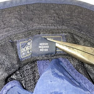 Dorfman Outdoor Design Vintage Blue Chinstrap Breathable Boonie Hat Size M