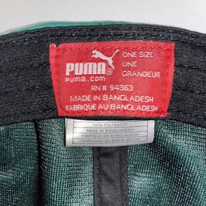 Puma Rudolf Dassler Sport Green Retro Baseball Cap