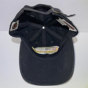 American Needle Hockey Breakout 1998 NHL Off-Ice Black Baseball Cap Strapback