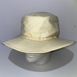 The Hat Factory Cream White Sun Hat Boonie Hat Size M/L Greenbill