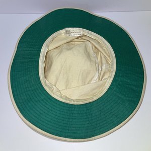 The Hat Factory Cream White Sun Hat Boonie Hat Size M/L Greenbill