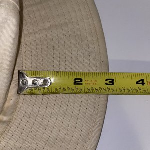 The Hat Factory Cream White Sun Hat Boonie Hat Size M/L Greenbill