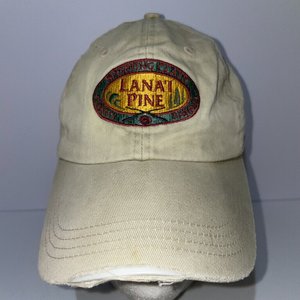 Lana'i Pine Sporting Clays Hawaii Ahead Vintage Relaxed Khaki Dad Hat