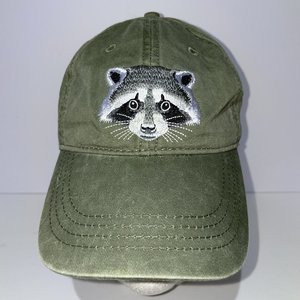 ECO Reptile Shirts Racoon Green Dad Hat