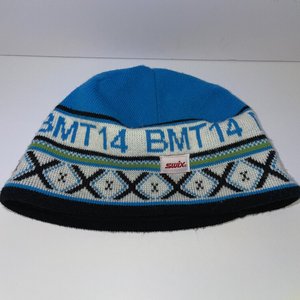 Swix Nordic Fair Isle BMT 14 Wool Blue Snowflake X Beanie