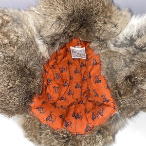 Mad Bomber Rabbit Fur Red Plaid Trapper Hat Size XL