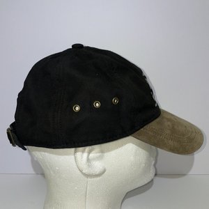 Drift Creek Outdoors The Fish House Alaska Oil Skin Black Baseball Cap