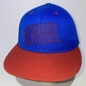 Answer Motocross Racing Blue & Red Wool Baseball Cap Size S