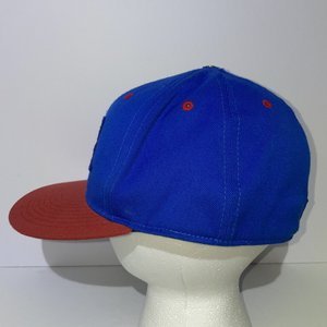 Answer Motocross Racing Blue & Red Wool Baseball Cap Size S