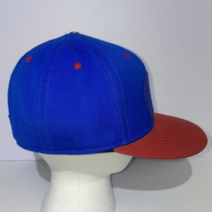 Answer Motocross Racing Blue & Red Wool Baseball Cap Size S