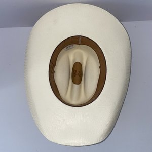 Resistol Natural Breathable Straw Cowboy Hat Size 7