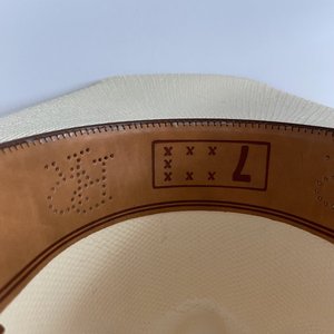 Resistol Natural Breathable Straw Cowboy Hat Size 7