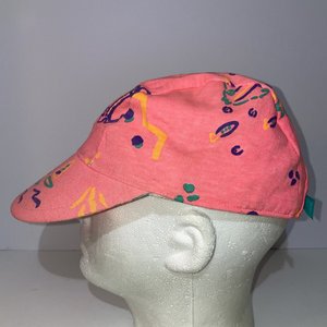 Eyecatcher Sportswear Vintage Vaporwave Pink Baseball Cap Made in USA