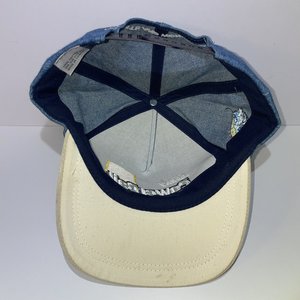 PowerBait Fishing Vintage Denim Snapback Cap Blue