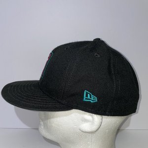 New Era 59Fifty On-Field Arizona Diamondbacks Black Baseball Cap Size 7 3/8