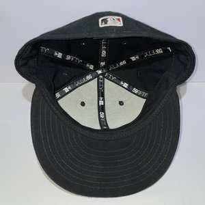 New Era 59Fifty On-Field Arizona Diamondbacks Black Baseball Cap Size 7 3/8