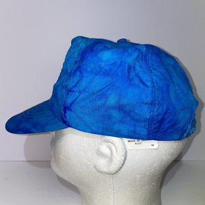 Camel Smooth Character Blue Tie-Dye Vintage Baseball Cap
