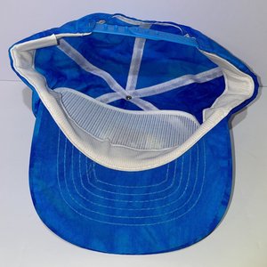 Camel Smooth Character Blue Tie-Dye Vintage Baseball Cap