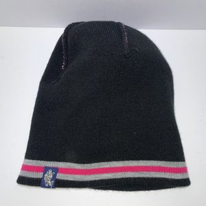 US Polo Assn Pink Polka Dot Pom-Pom Beanie
