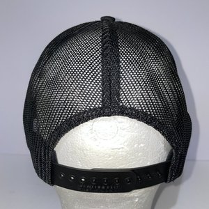 Monster Jam JCB DIGatron Black Trucker Hat