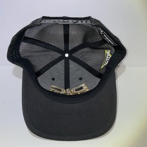 Monster Jam JCB DIGatron Black Trucker Hat