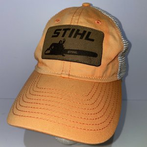 Stihl Chainsaws Salmon Mesh Dad Hat