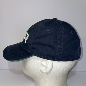 Tommy Hilfiger Spell-Out Embroidered Dad Hat Navy Blue & Sea Green