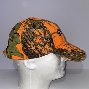 Stihl Outfitter Orange Mossy Oak Camo Baseball Cap