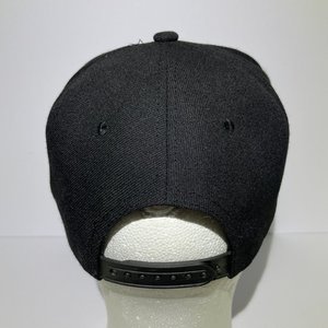 Damp Lush Parental Advisory Snapback Hat Rubber Graphic Black Explicit Content