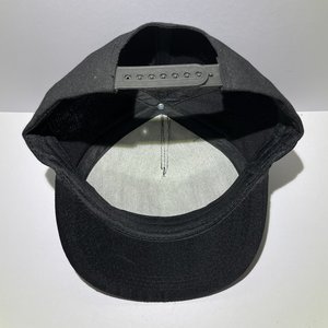 Damp Lush Parental Advisory Snapback Hat Rubber Graphic Black Explicit Content