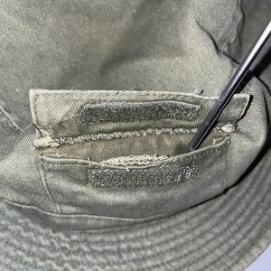 Dorfman Pacific Vintage Stash Pocket Fishing Bucket Hat Olive Green Size L/XL