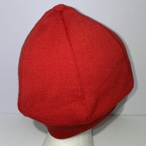Italian Wool Vintage Red Winter Cycling Cap