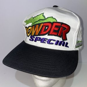 Arctic Cat Racing Powder Special Vintage Neon Green Baseball Cap