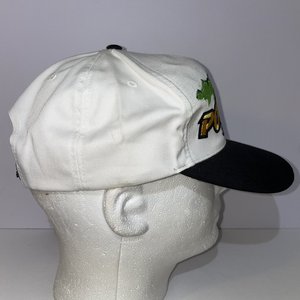 Arctic Cat Racing Powder Special Vintage Neon Green Baseball Cap