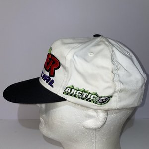 Arctic Cat Racing Powder Special Vintage Neon Green Baseball Cap